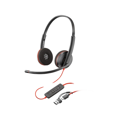 HP POLY BW 3220 STEREO USB-C HS +USB-C/A 8X228AA