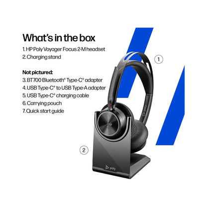 POLY VF2 -M USB-C-C HS +USB-C/A +CHS 9T9J6AA